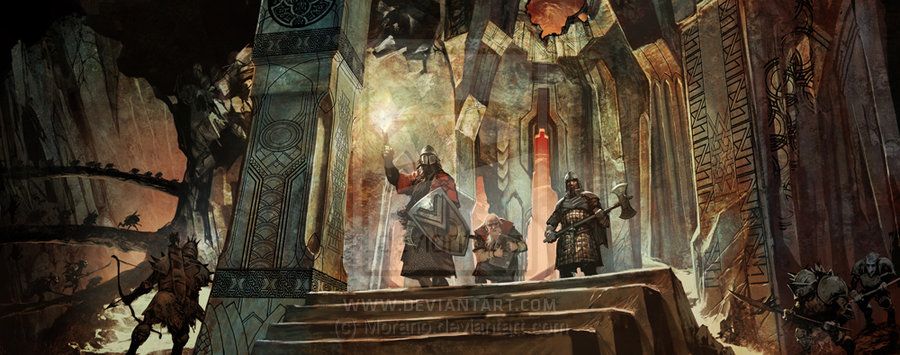 tolkiens legendarium - How large was Khazad-dûm? - Science Fiction &  Fantasy Stack Exchange